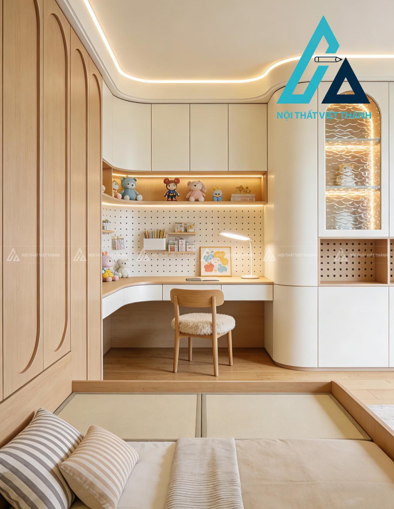 Bộ Nội Thất Phòng Ngủ Trẻ Em An Toàn Bền Đẹp 5