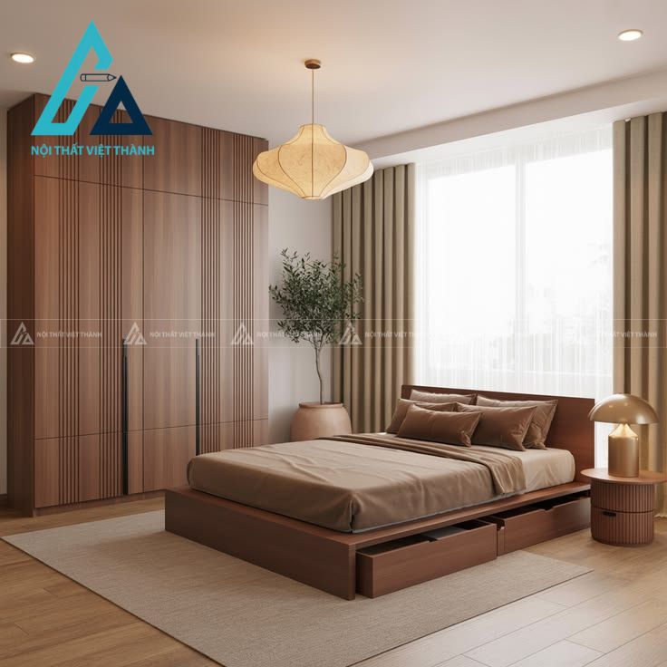 Giường ngủ thiết kế theo yêu cầu