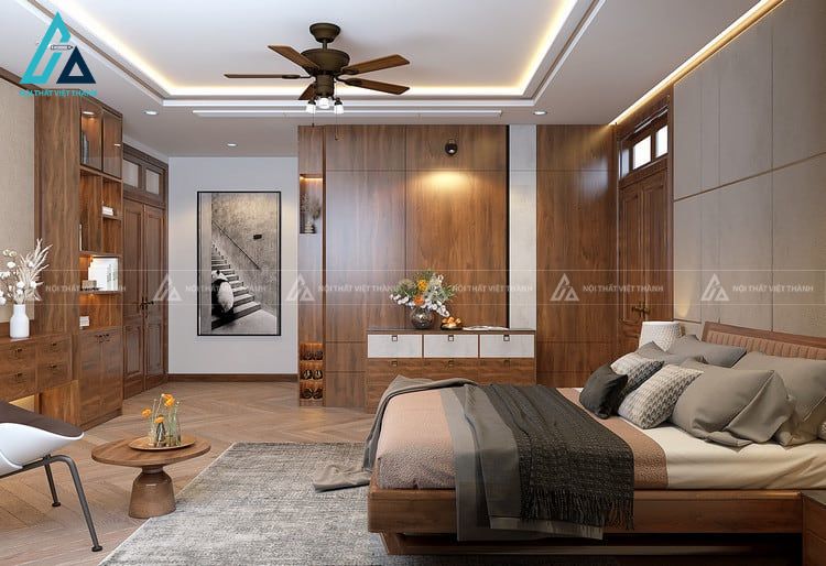 Sự đồng bộ giúp nâng tầm giá trị thẩm mỹ cho toàn bộ căn phòng.