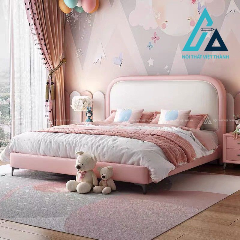 Thiết kế và thi công  giường trẻ em hiện đại