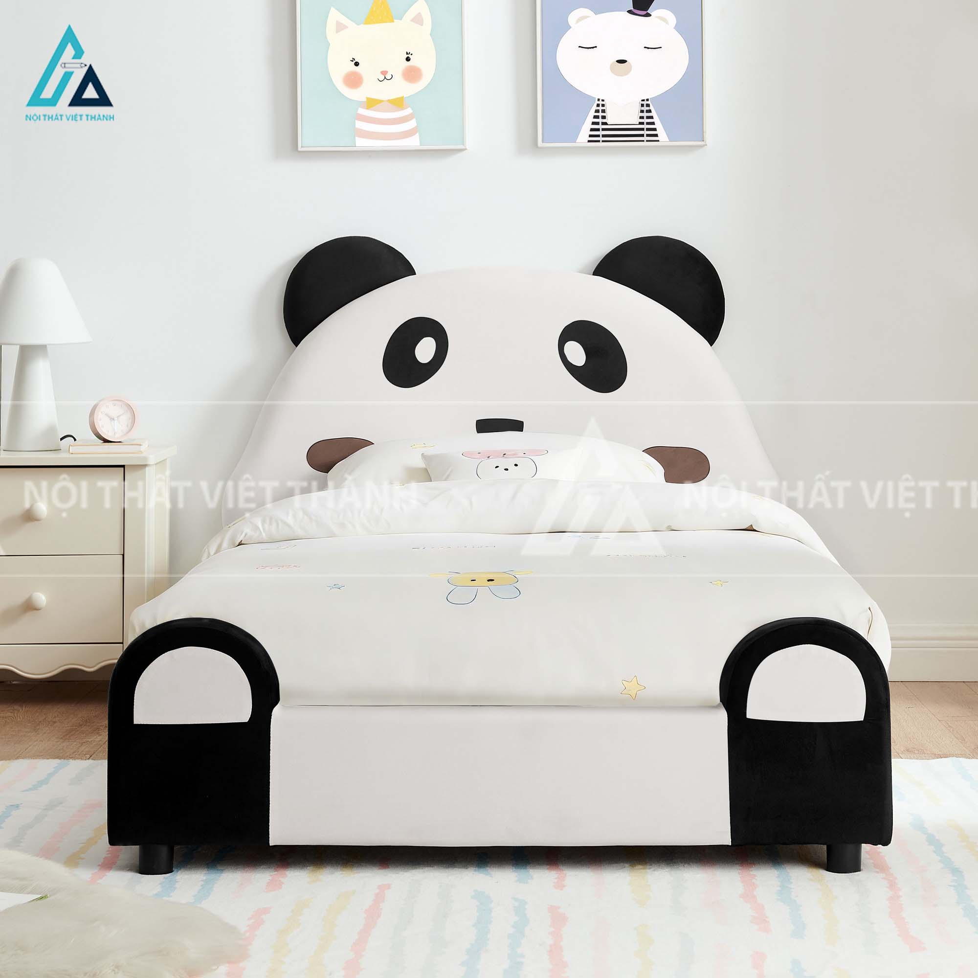 Giường Ngủ Cho Bé Hình Gấu Trúc Panda Dễ Thương 1