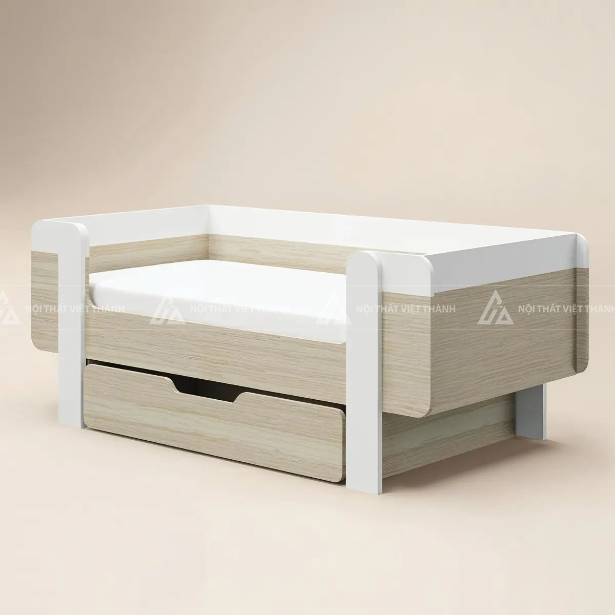Giường Ngủ Ngôi Nhà Cho Bé Hiện Đại Có Ngăn Kéo Lưu Trữ Thông Minh 4
