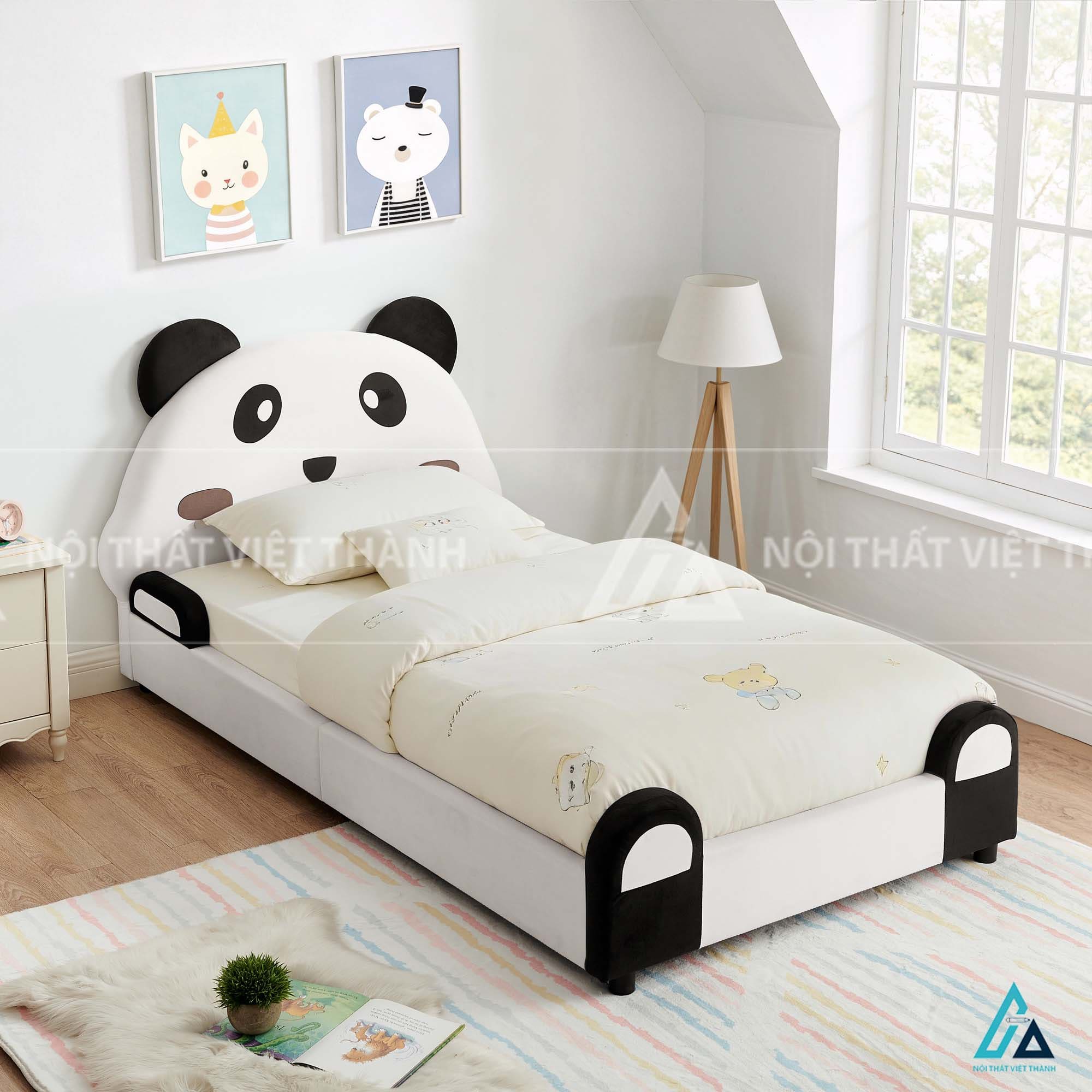 Giường Ngủ Cho Bé Hình Gấu Trúc Panda Dễ Thương