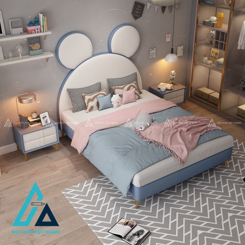 Giường trẻ em thiết kế an toàn, chắc chắn