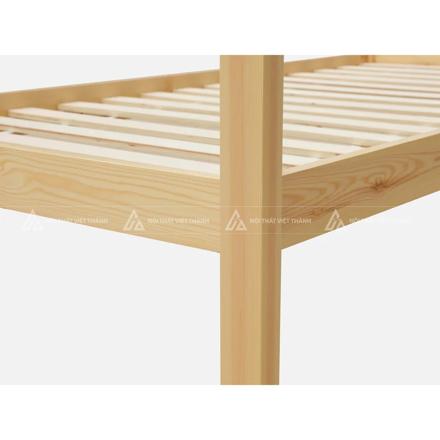 Giường Ngủ Trẻ Em Thiết Kế Thanh Chắn Nan Dọc Thông Thoáng Bảo Vệ Bé An Toàn 7
