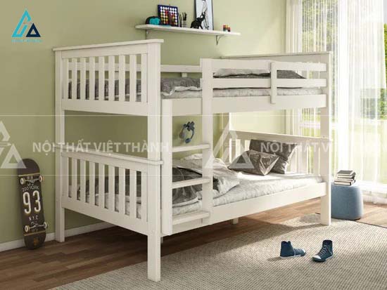Giường Tầng Trẻ Em Thiết Kế Thanh Lịch Tối Ưu Không Gian Phòng Ngủ