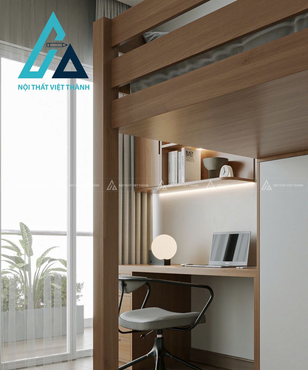 Giường Tầng Cho Bé Thiết Kế Dễ Thương An Toàn 2