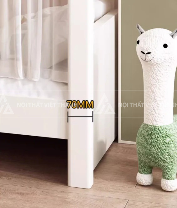 Giường Tầng Gác Mái Thông Minh Tích Hợp Bàn Học Giá Sách Và Cầu Thang Ngăn Kéo 4