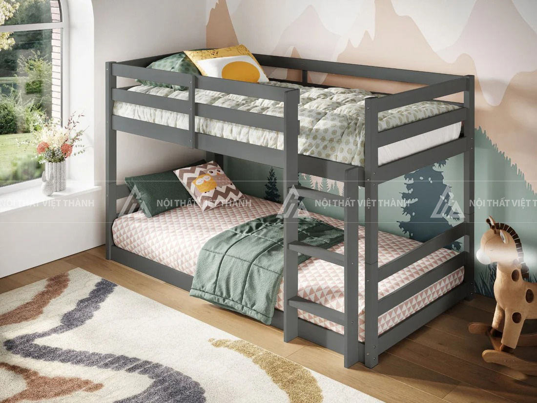 Giường Tầng Trẻ Em Thiết Kế Hiện Đại Tối Ưu Diện Tích Cho Phòng Ngủ Nhỏ 5