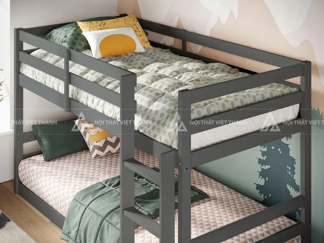 Giường Tầng Trẻ Em Thiết Kế Hiện Đại Tối Ưu Diện Tích Cho Phòng Ngủ Nhỏ 6