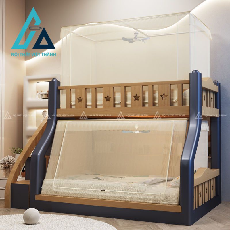 Giường tầng chắc chắn, an toàn khi sử dụng