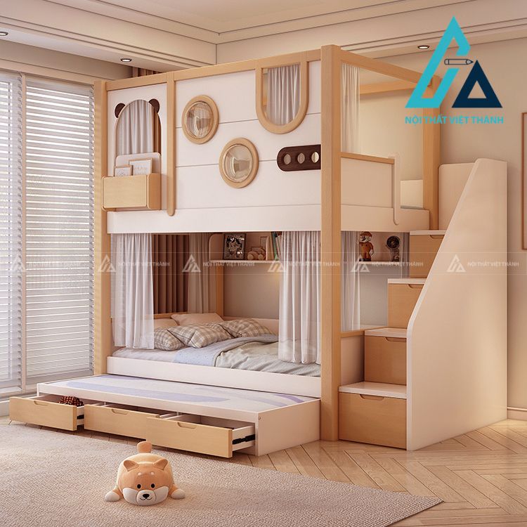 Giường tầng thông minh, linh hoạt