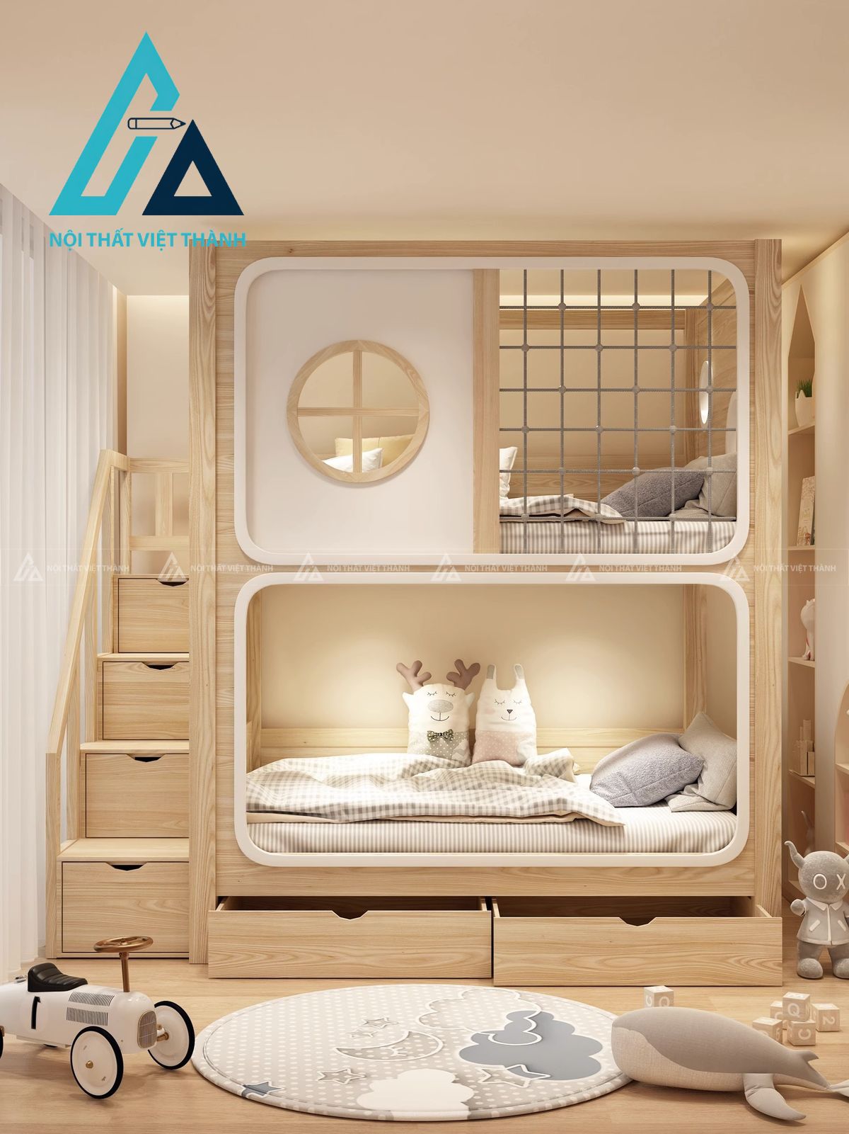 Kinh nghiêmh chọn giường tầng an toàn