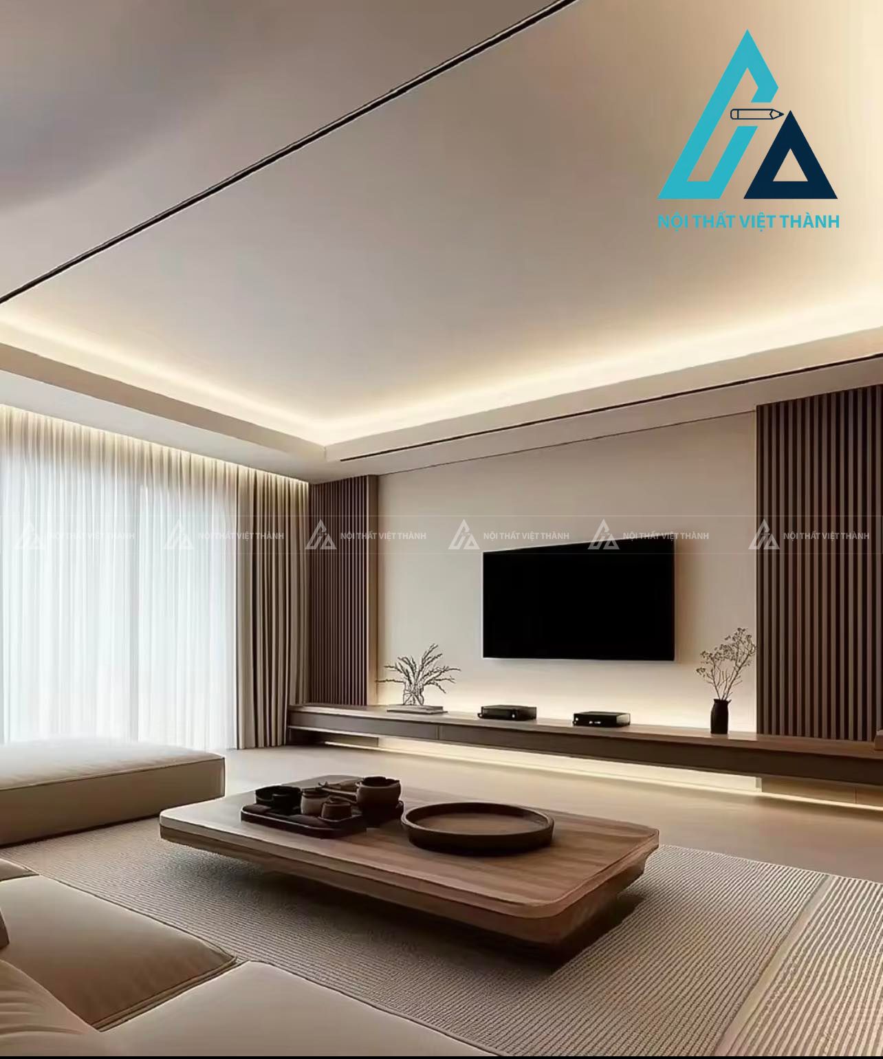 Kệ tivi  treo tối giản