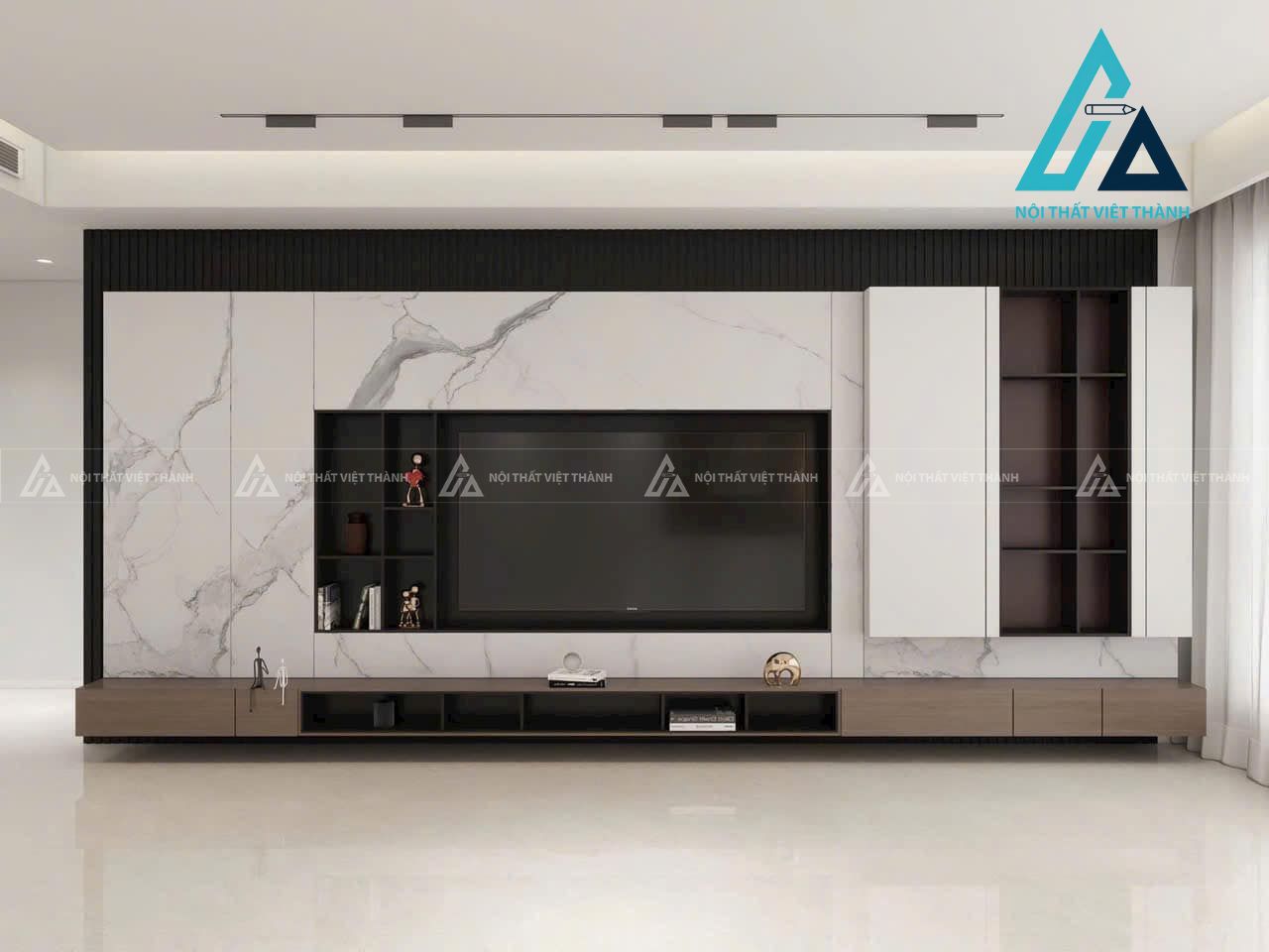 Mẫu kệ tivi hiện đại