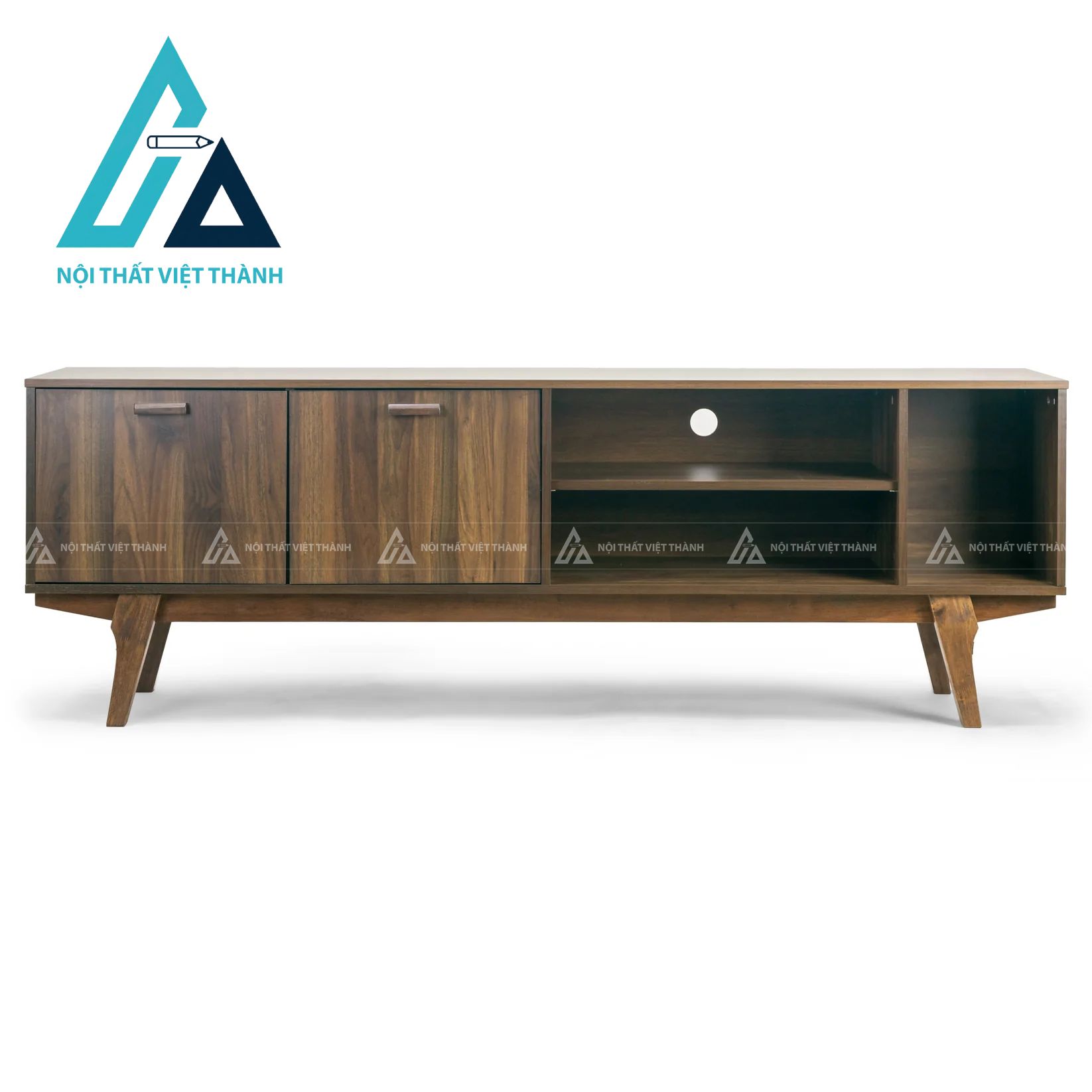 Kệ Tivi Gỗ Công Nghiệp Đẹp Thanh Lịch Cho Phòng Khách 1