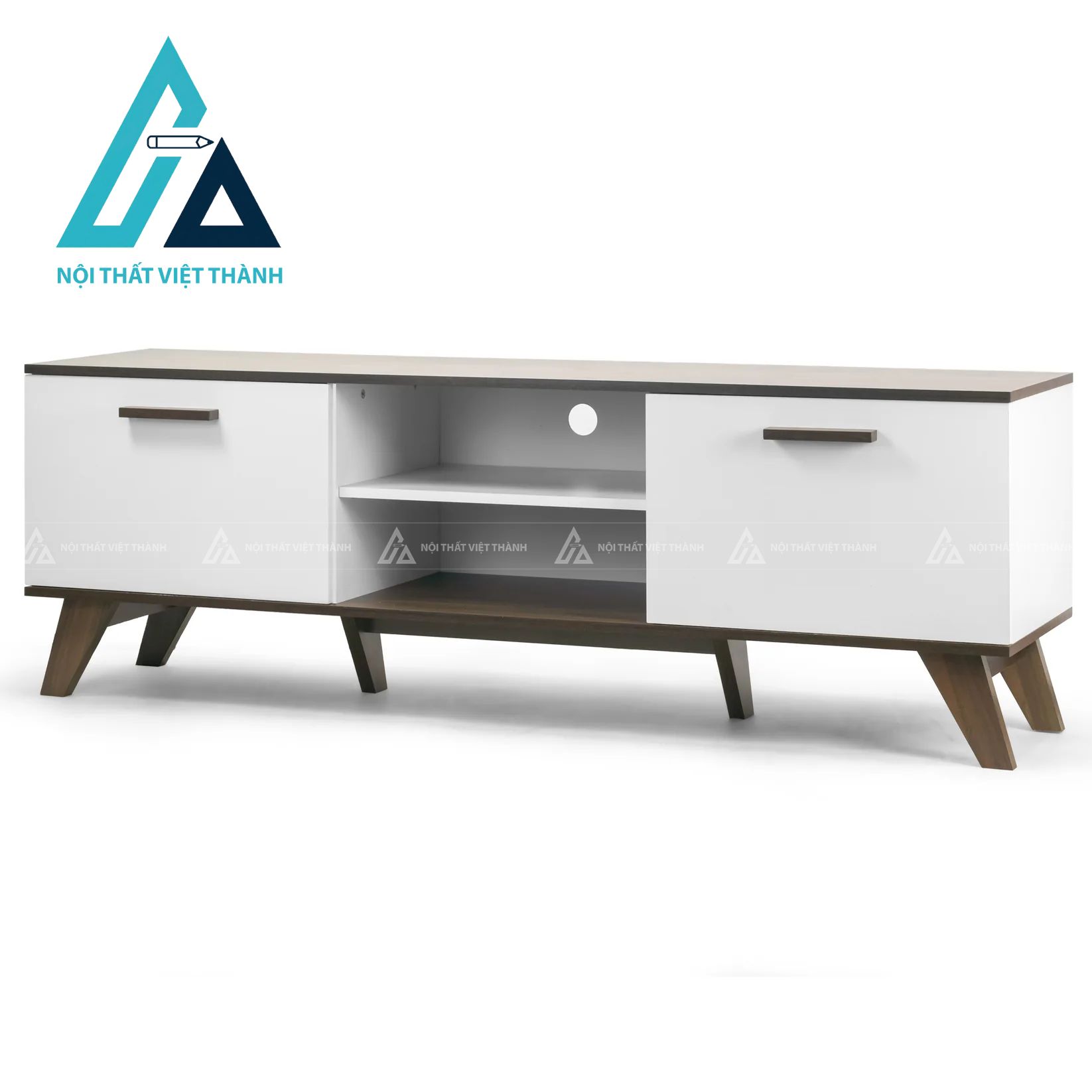 Kệ Tivi Gỗ Công Nghiệp Tinh Gọn Phù Hợp Không Gian Sống 2