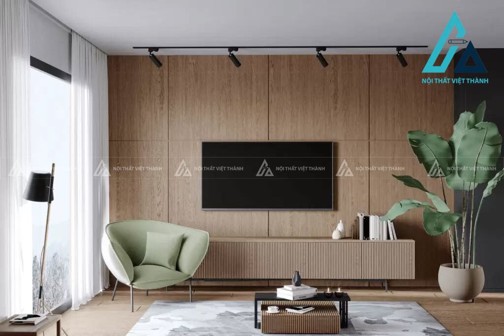 Kệ tivi kết hợp kệ trang trí