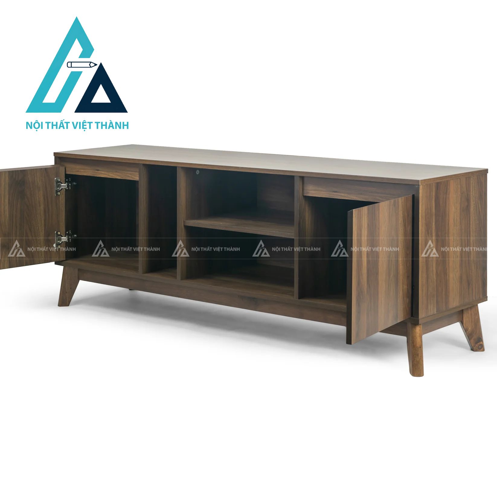 Kệ Tivi Gỗ Công Nghiệp Hiện Đại Thiết Kế Tinh Gọn 3