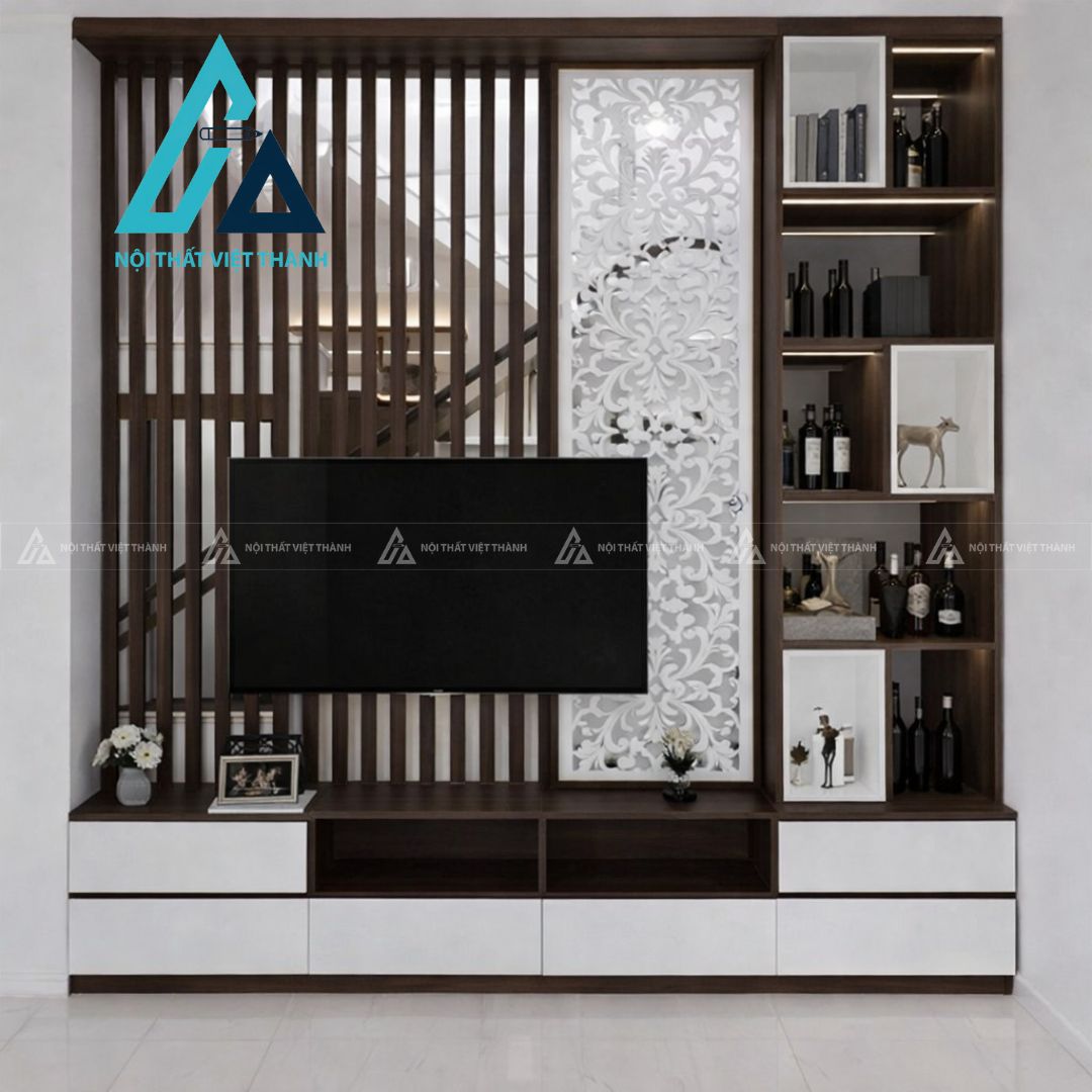 Kệ tivi gỗ công nghiệp đa dạng mẫu mã