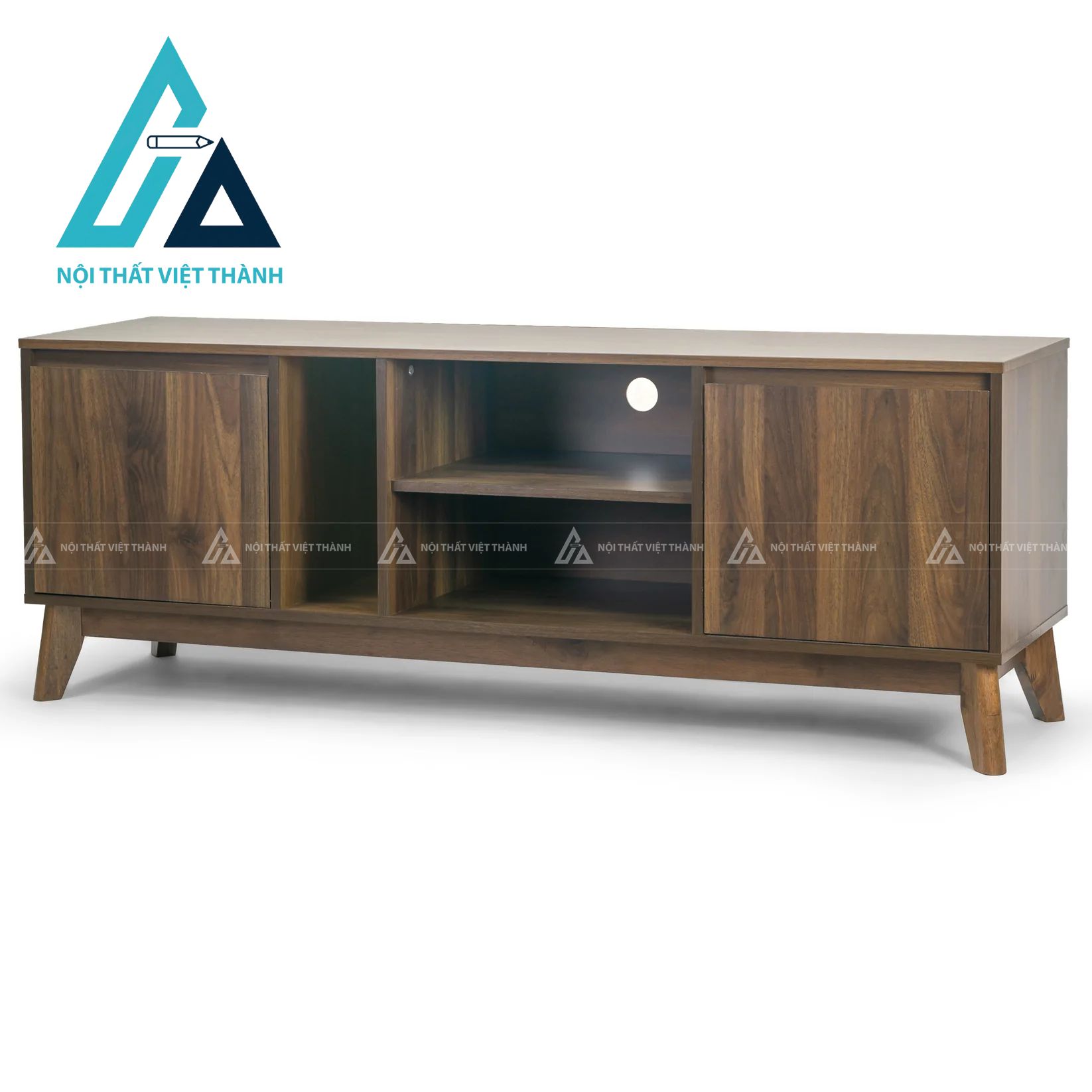 Kệ Tivi Gỗ Công Nghiệp Hiện Đại Thiết Kế Tinh Gọn 4