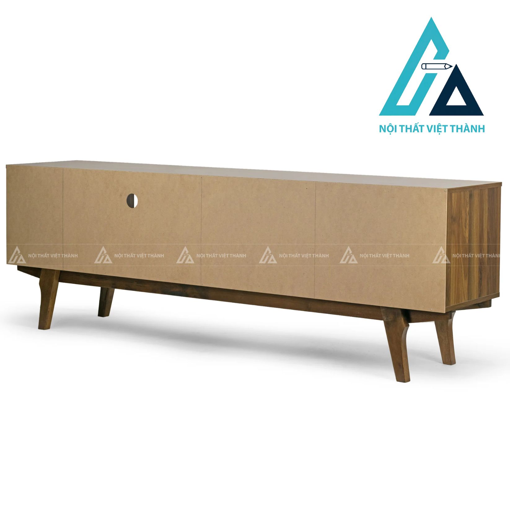 Kệ Tivi Gỗ Công Nghiệp Đẹp Thanh Lịch Cho Phòng Khách 5