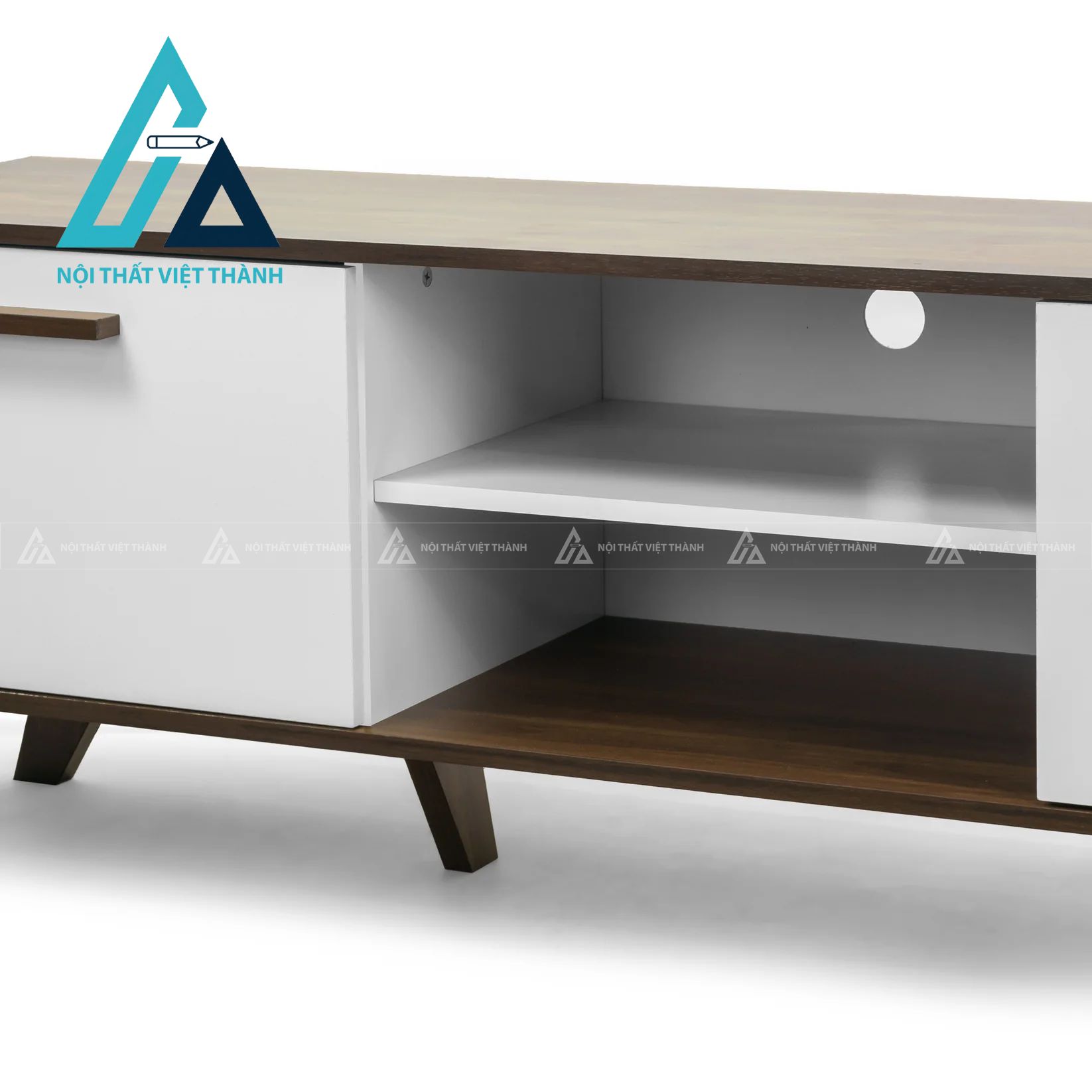 Kệ Tivi Gỗ Công Nghiệp Phong Cách Hiện Đại Dễ Bài Trí 5