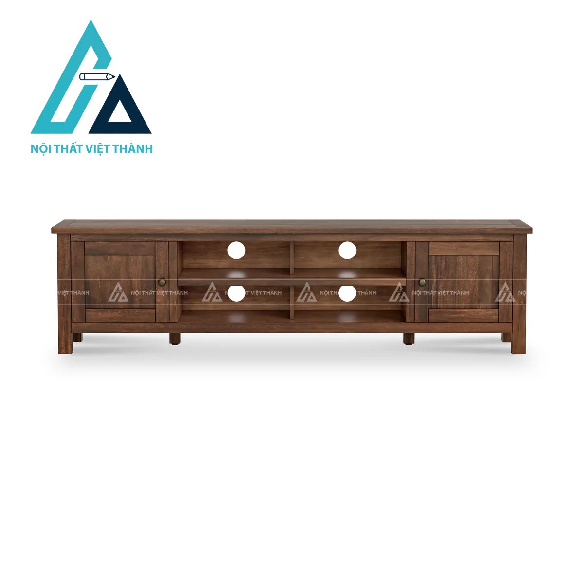 Kệ Tivi Gỗ Tự Nhiên Kiểu Dáng Thanh Lịch Hiện Đại 2