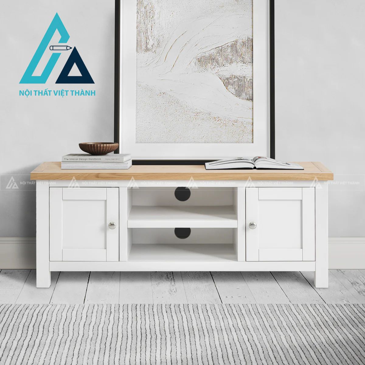Kệ Tivi Phòng Khách Gỗ Tự Nhiên Đẳng Cấp 2