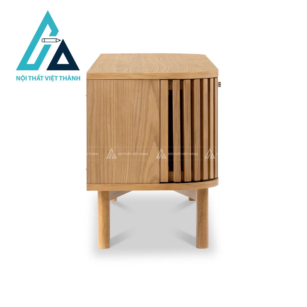 Kệ Tivi Phòng Khách Gỗ Tự Nhiên Thiết Kế Sang Trọng 3