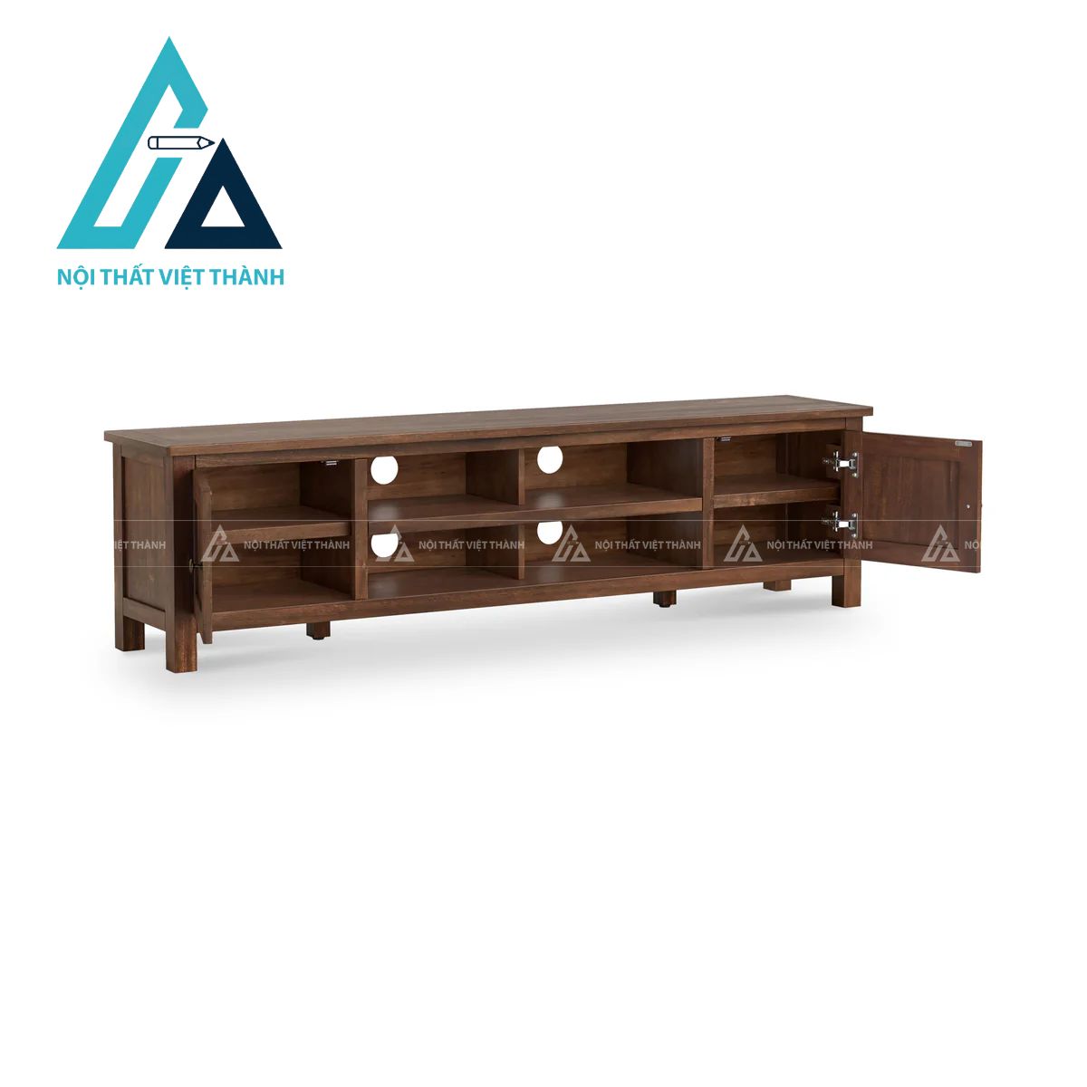 Kệ Tivi Gỗ Tự Nhiên Kiểu Dáng Thanh Lịch Hiện Đại 4