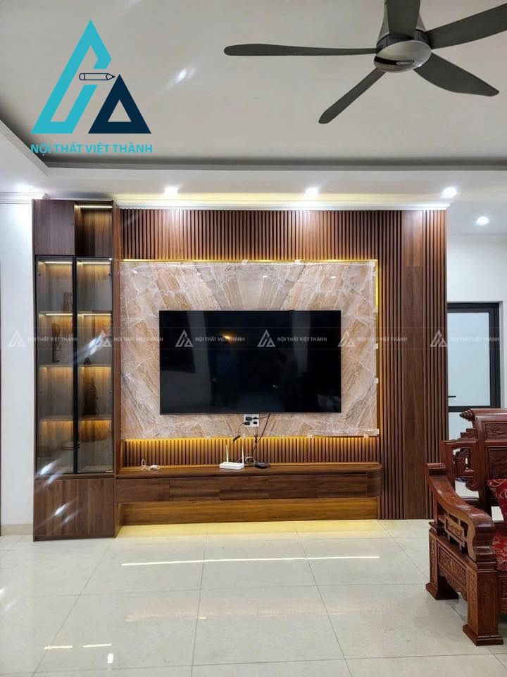 Tủ gỗ tự nhiên hiện đại, thẩm mỹ