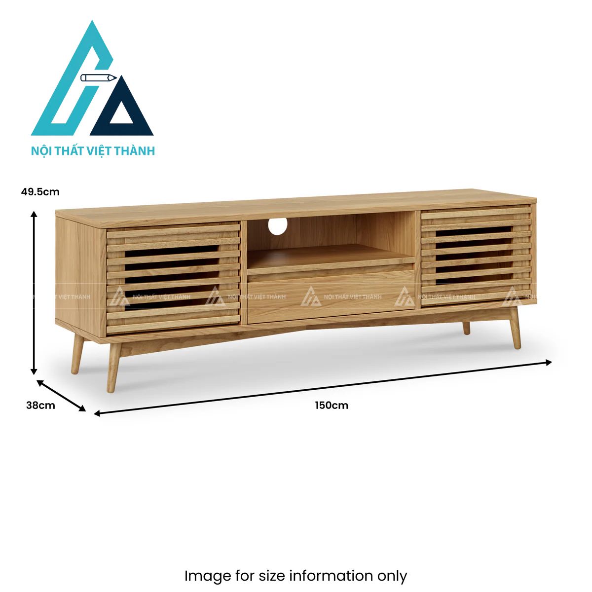 Kệ Tivi Gỗ Tự Nhiên Phong Cách Tối Giản Hiện Đại 6