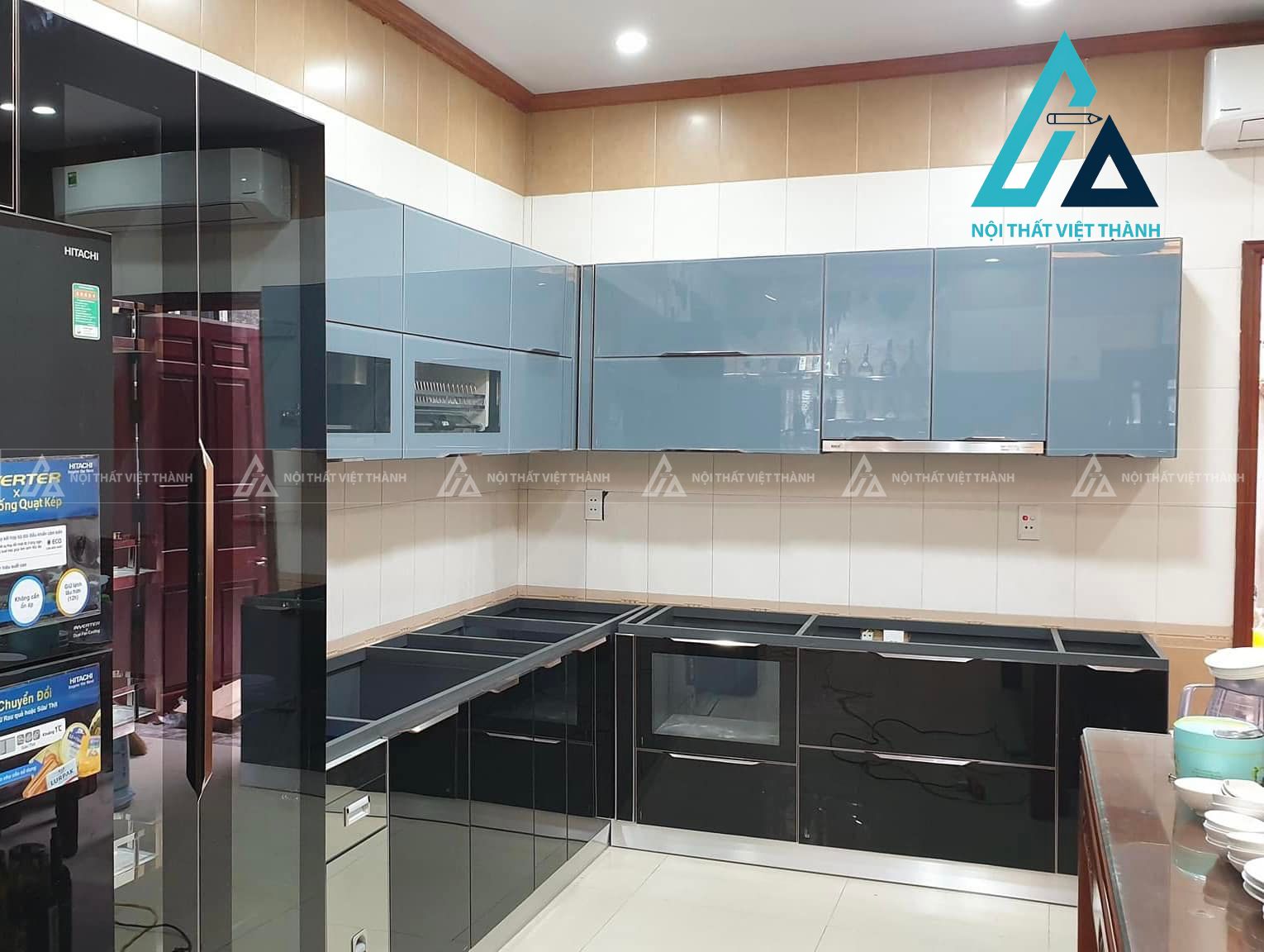 Tủ bếp Acrylic cao cấp
