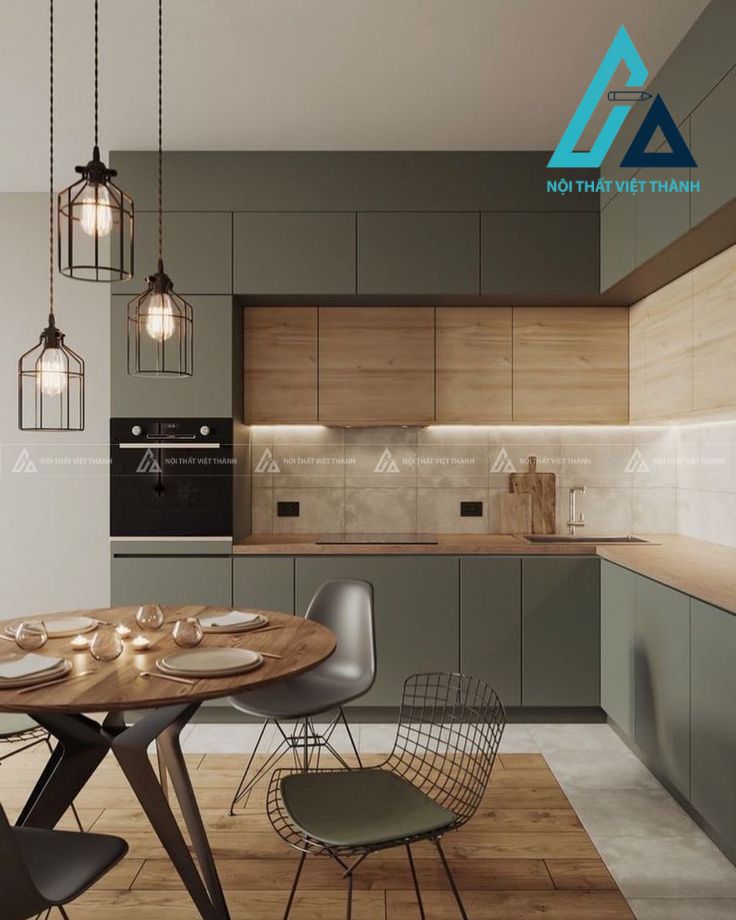 Lựa chọn chất liệu cho nội thất bếp