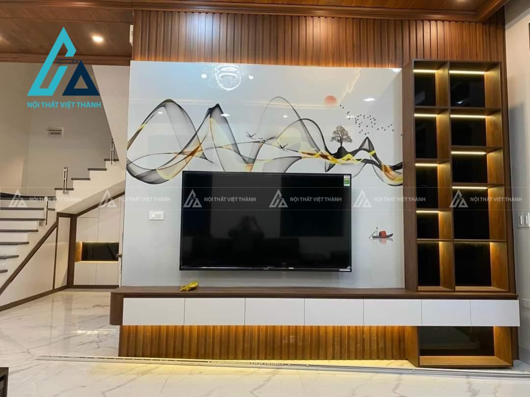 Nội thất phòng khách nhà phố hiện đại