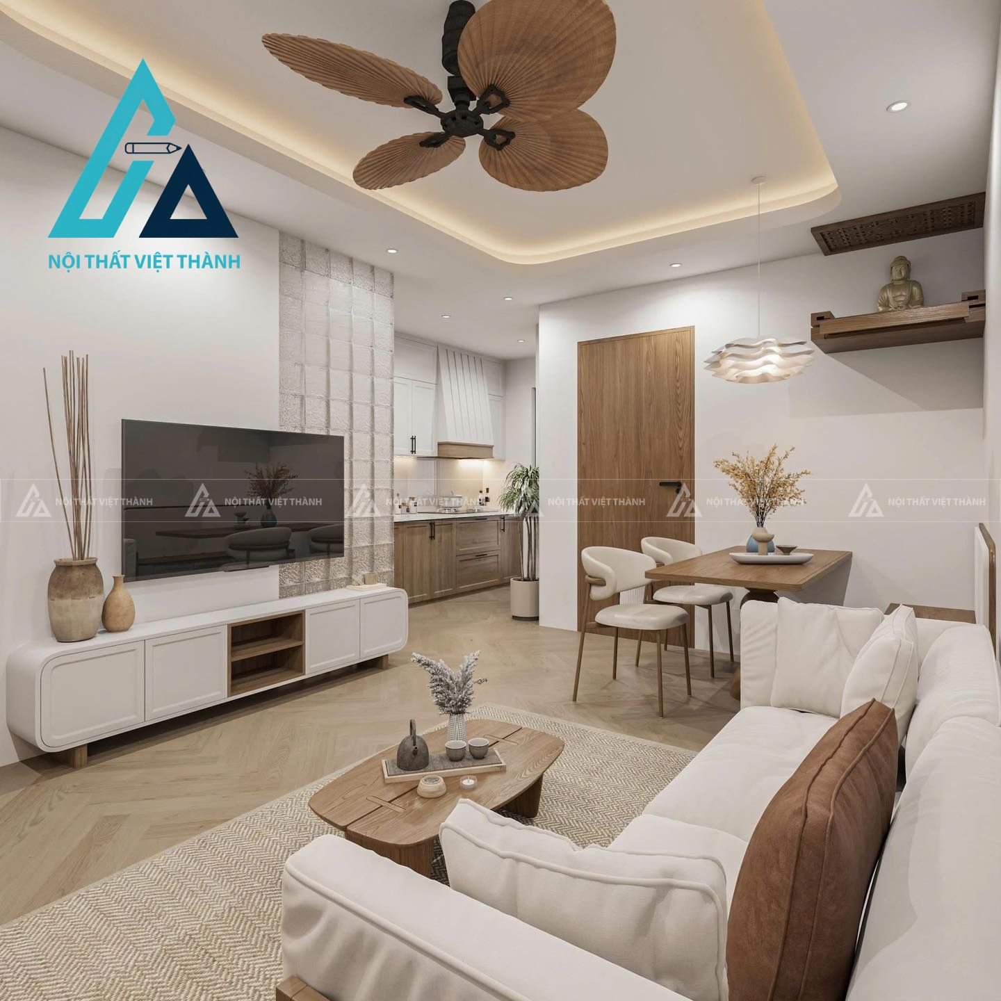 Mẫu nội thất phòng khách cho chung cư
