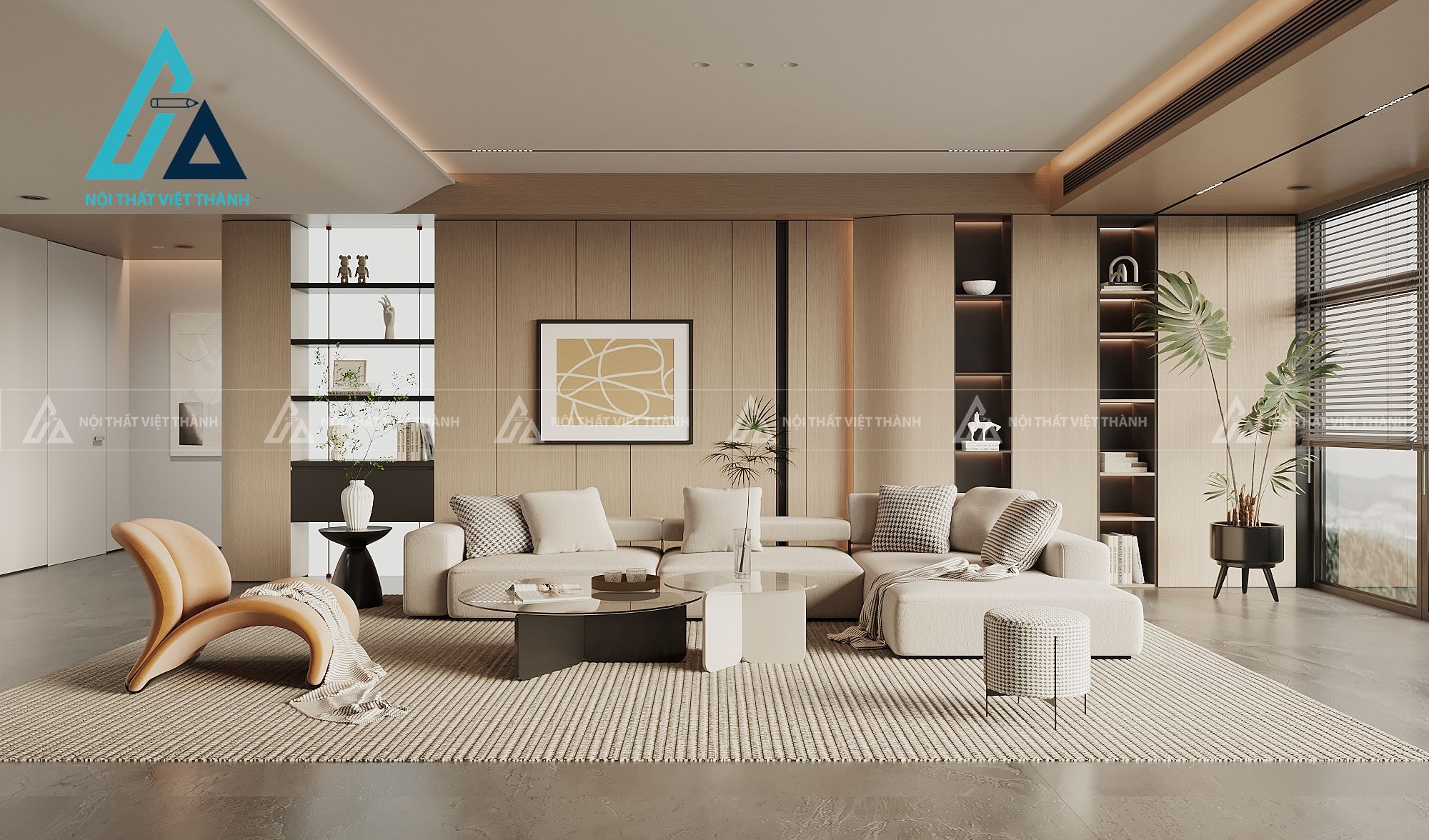 Chọn nội thất phù hợp cho phòng khách