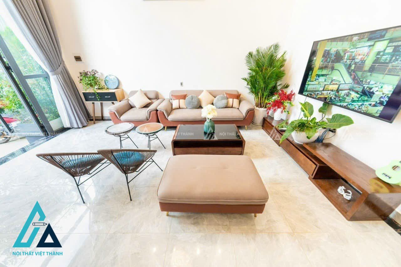 Nội thất phòng khách cho nhà cấp 4