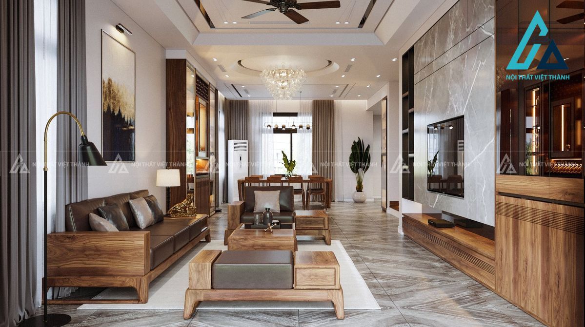 Nội thất gỗ cho phòng khách