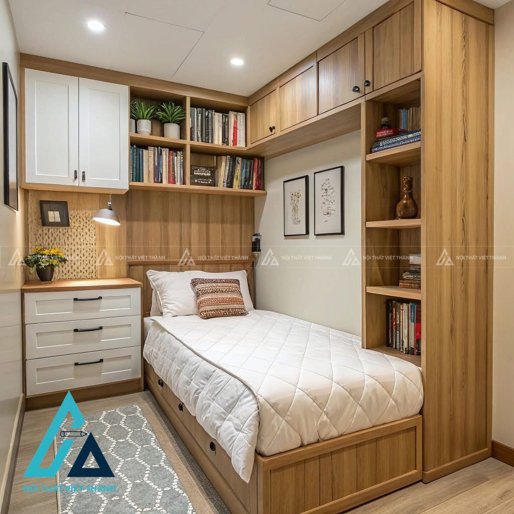 Mẫu nội thất phòng ngủ diện tích nhỏ