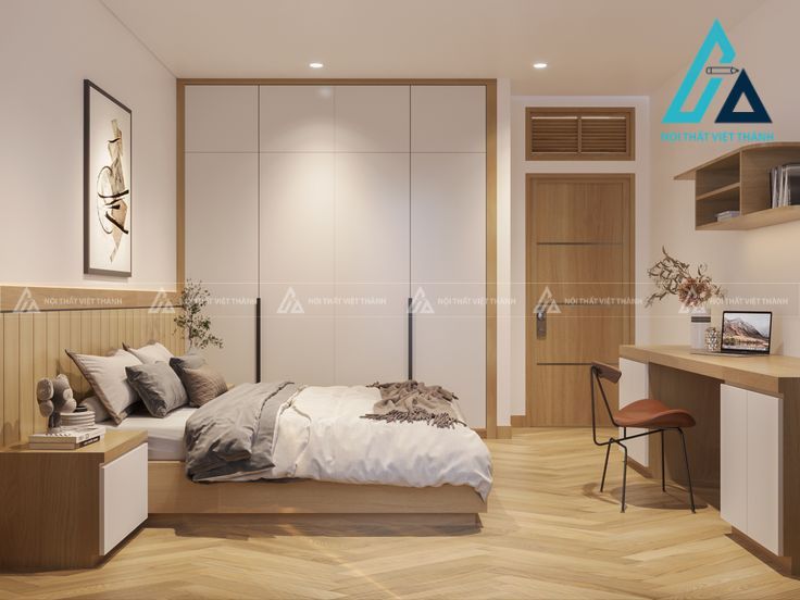 Phòng ngủ tối giản hiện đại