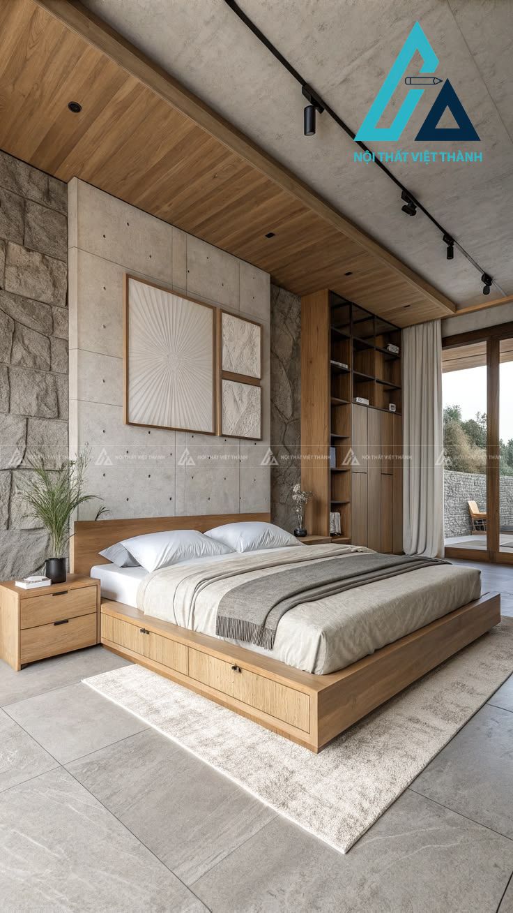 Nội thất phòng ngủ diện tích lớn