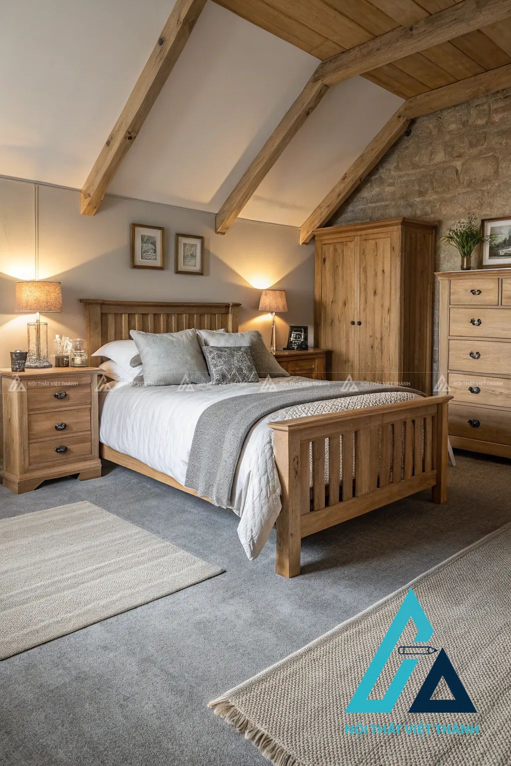 Nội thất phòng ngủ phong cách Bắc Âu