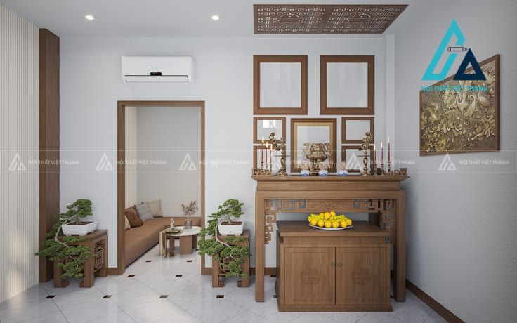 Thi công và thiết kế nội thất phòng thờ chuyên nghiệp
