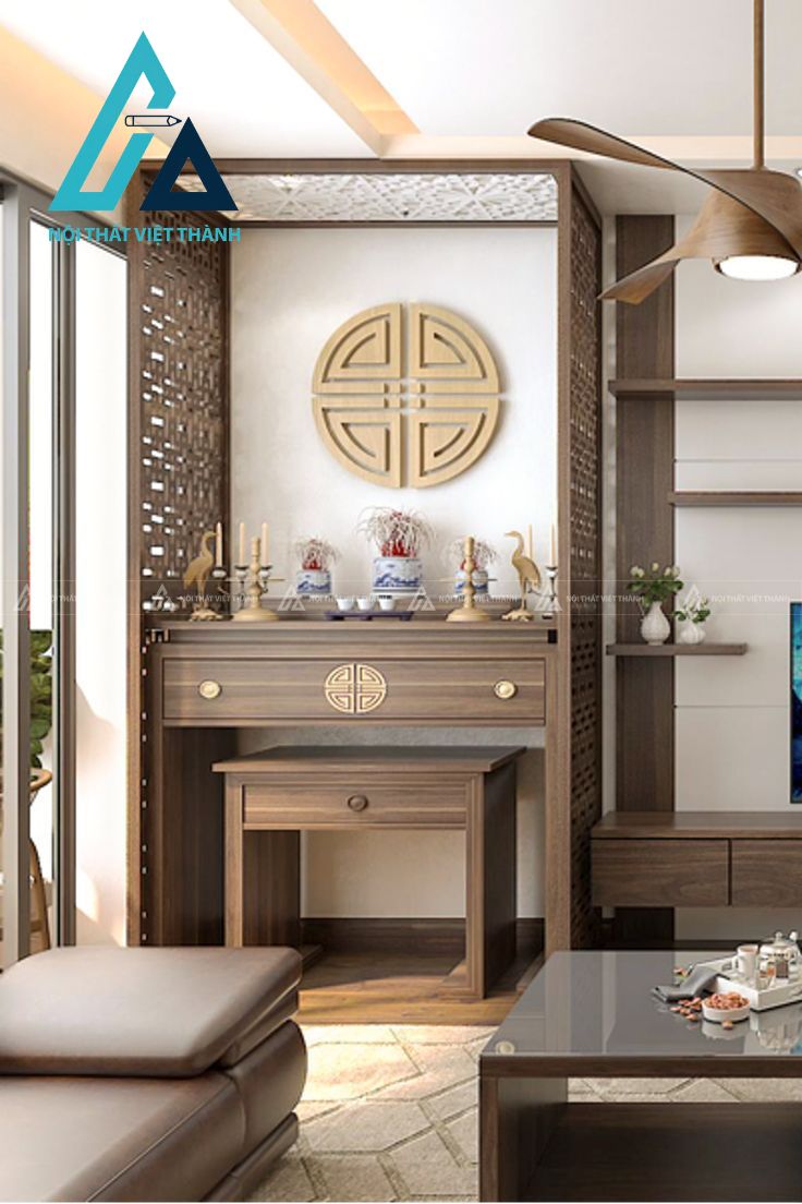 Ánh sáng tự nhiên cho phòng thờ