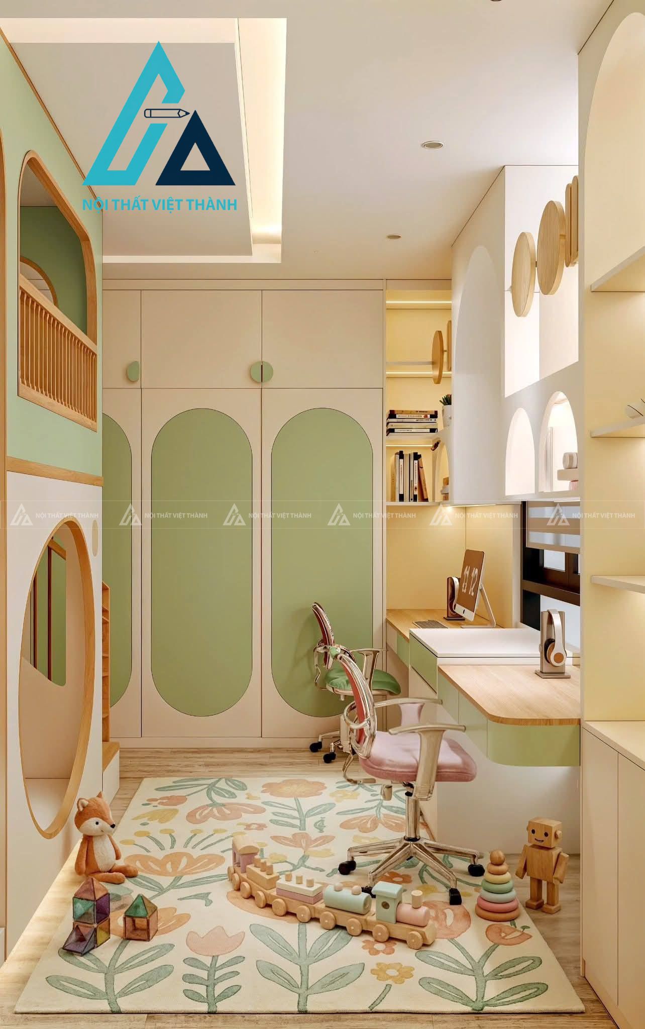 Kết họp bàn học trong phòng