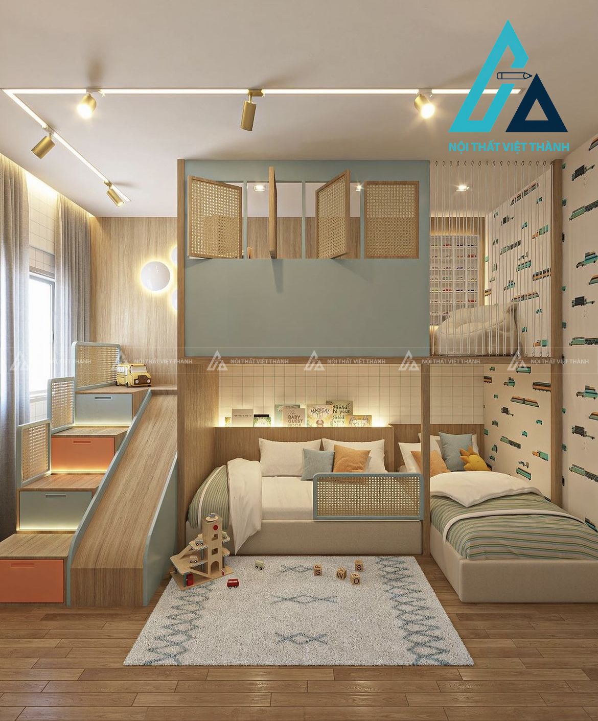 Thiết kế và thi công nội thất trẻ em chuyên nghiệp