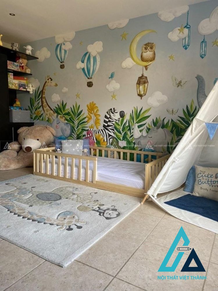 Nội thất phòng ngủ trẻ em sáng tạo
