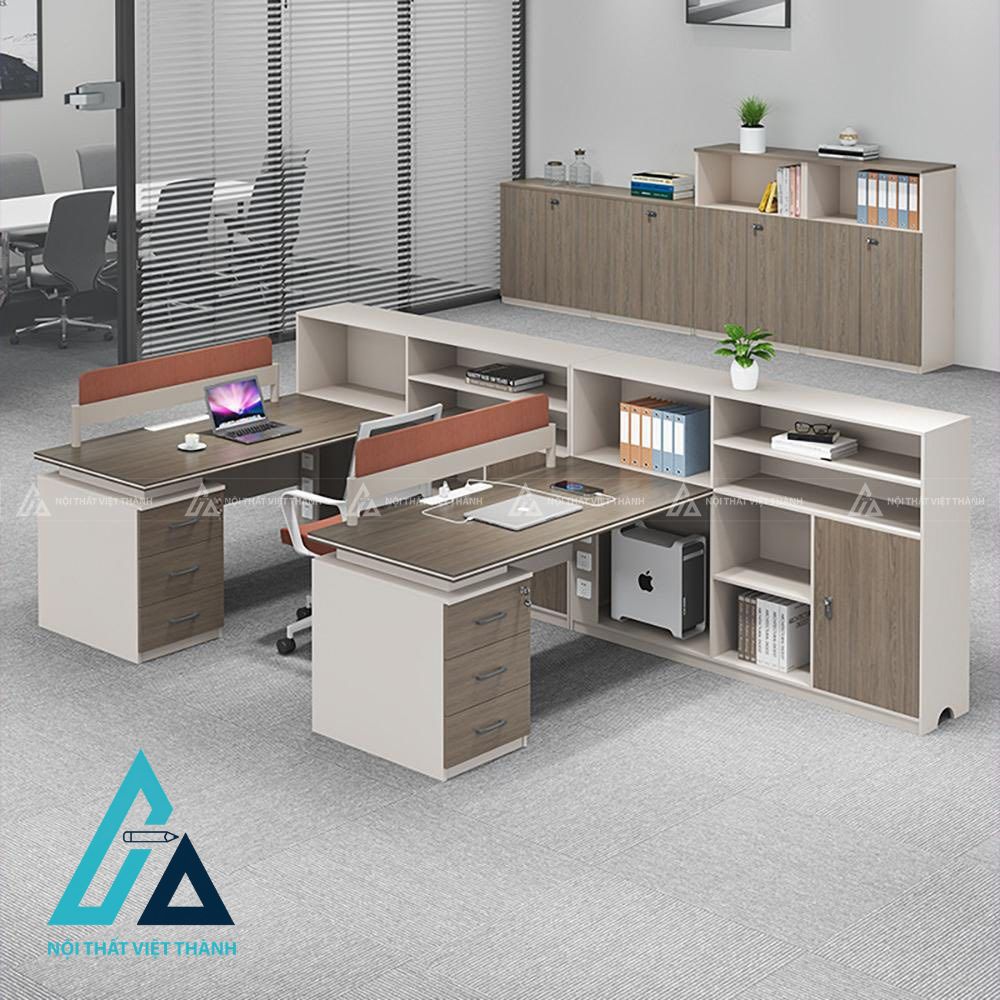 Thiết kế và thi công nội thất văn phòng tone trắng